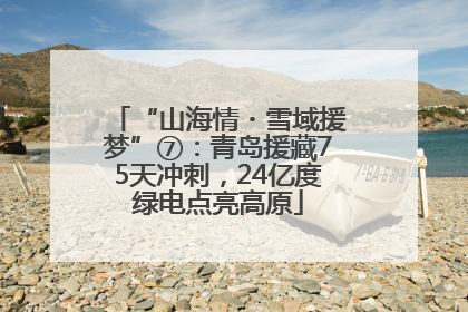 “山海情・雪域援梦”⑦：青岛援藏75天冲刺，24亿度绿电点亮高原