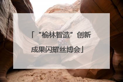 “榆林智造”创新成果闪耀丝博会