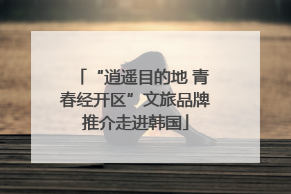 “逍遥目的地 青春经开区”文旅品牌推介走进韩国