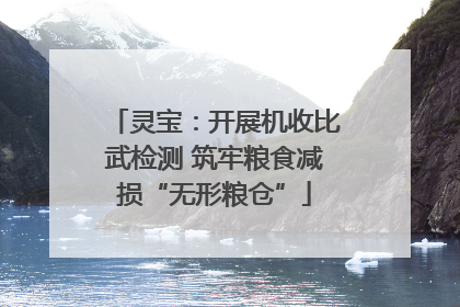 灵宝：开展机收比武检测 筑牢粮食减损“无形粮仓”