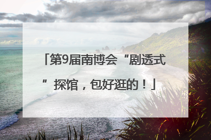 第9届南博会“剧透式”探馆，包好逛的！