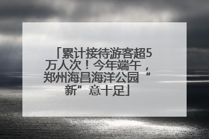 累计接待游客超5万人次！今年端午，郑州海昌海洋公园“新”意十足