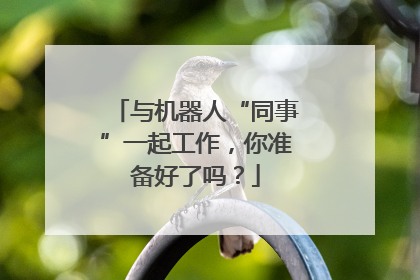 与机器人“同事”一起工作，你准备好了吗？