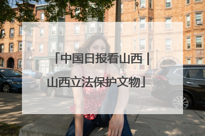 中国日报看山西｜山西立法保护文物