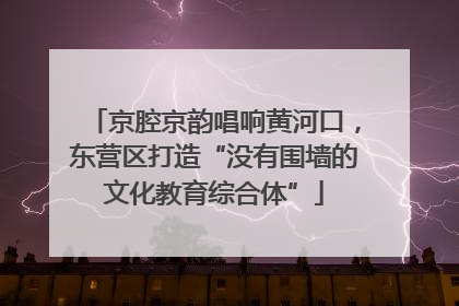 京腔京韵唱响黄河口，东营区打造“没有围墙的文化教育综合体”