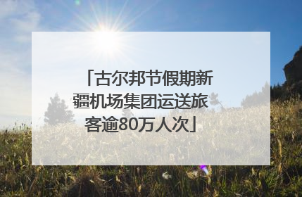 古尔邦节假期新疆机场集团运送旅客逾80万人次