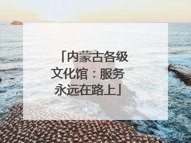 内蒙古各级文化馆：服务永远在路上