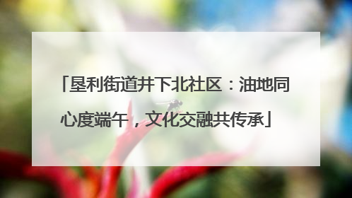 垦利街道井下北社区：油地同心度端午，文化交融共传承