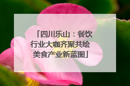 四川乐山：餐饮行业大咖齐聚共绘美食产业新蓝图