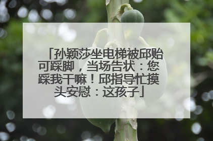孙颖莎坐电梯被邱贻可踩脚，当场告状：您踩我干嘛！邱指导忙摸头安慰：这孩子