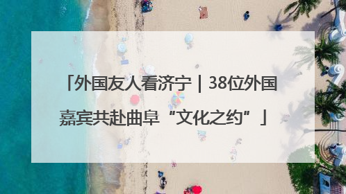 外国友人看济宁｜38位外国嘉宾共赴曲阜“文化之约”