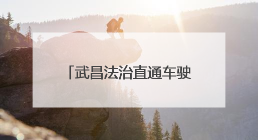 武昌法治直通车驶入街头巷尾 立体化普法护航美好生活