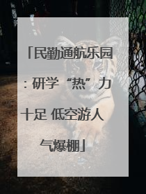 民勤通航乐园：研学“热”力十足 低空游人气爆棚