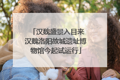 汉魏盛景入目来 汉魏洛阳故城遗址博物馆今起试运行