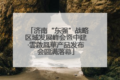 济南“东强”战略区域发展峰会暨中建·雲啟鳳華产品发布会圆满落幕