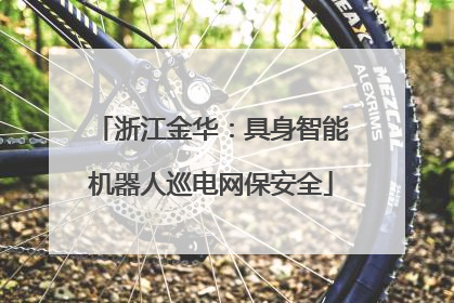 浙江金华：具身智能机器人巡电网保安全