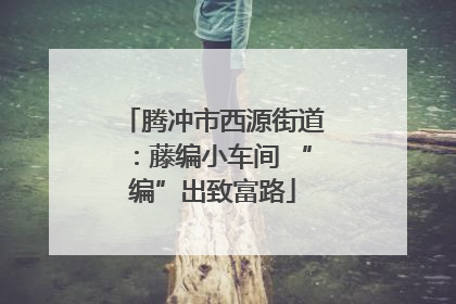 腾冲市西源街道：藤编小车间 “编”出致富路