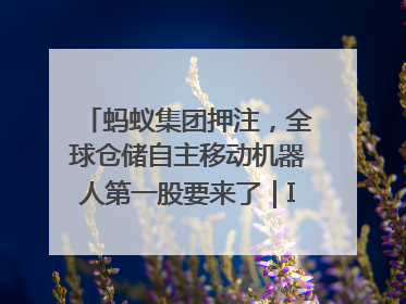 蚂蚁集团押注，全球仓储自主移动机器人第一股要来了｜IPO直通车