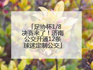 足协杯1/8决赛来了！济南公交开通12条球迷定制公交