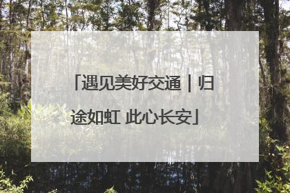 遇见美好交通｜归途如虹 此心长安