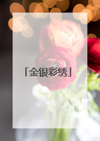金银彩绣