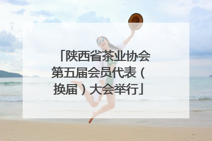 陕西省茶业协会第五届会员代表（换届）大会举行