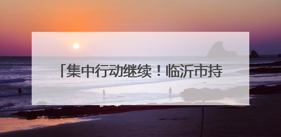 集中行动继续！临沂市持续开展巡查宣防行动，出动警力1.75万人……