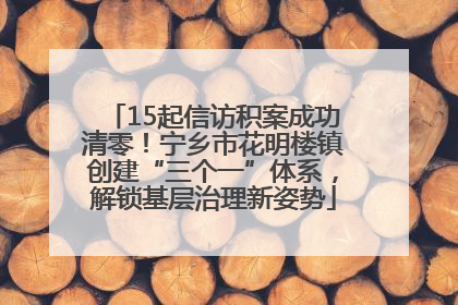 15起信访积案成功清零！宁乡市花明楼镇创建“三个一”体系，解锁基层治理新姿势
