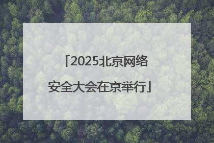 2025北京网络安全大会在京举行