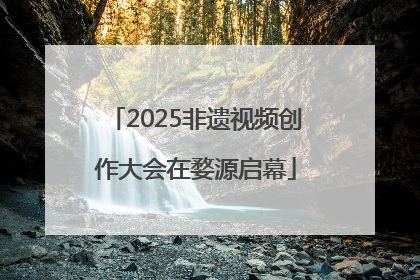 2025非遗视频创作大会在婺源启幕